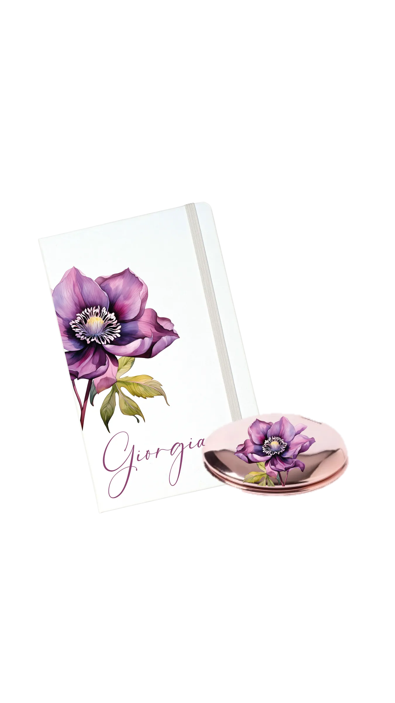 TACCUINO DA BORSA + SPECCHIETTO