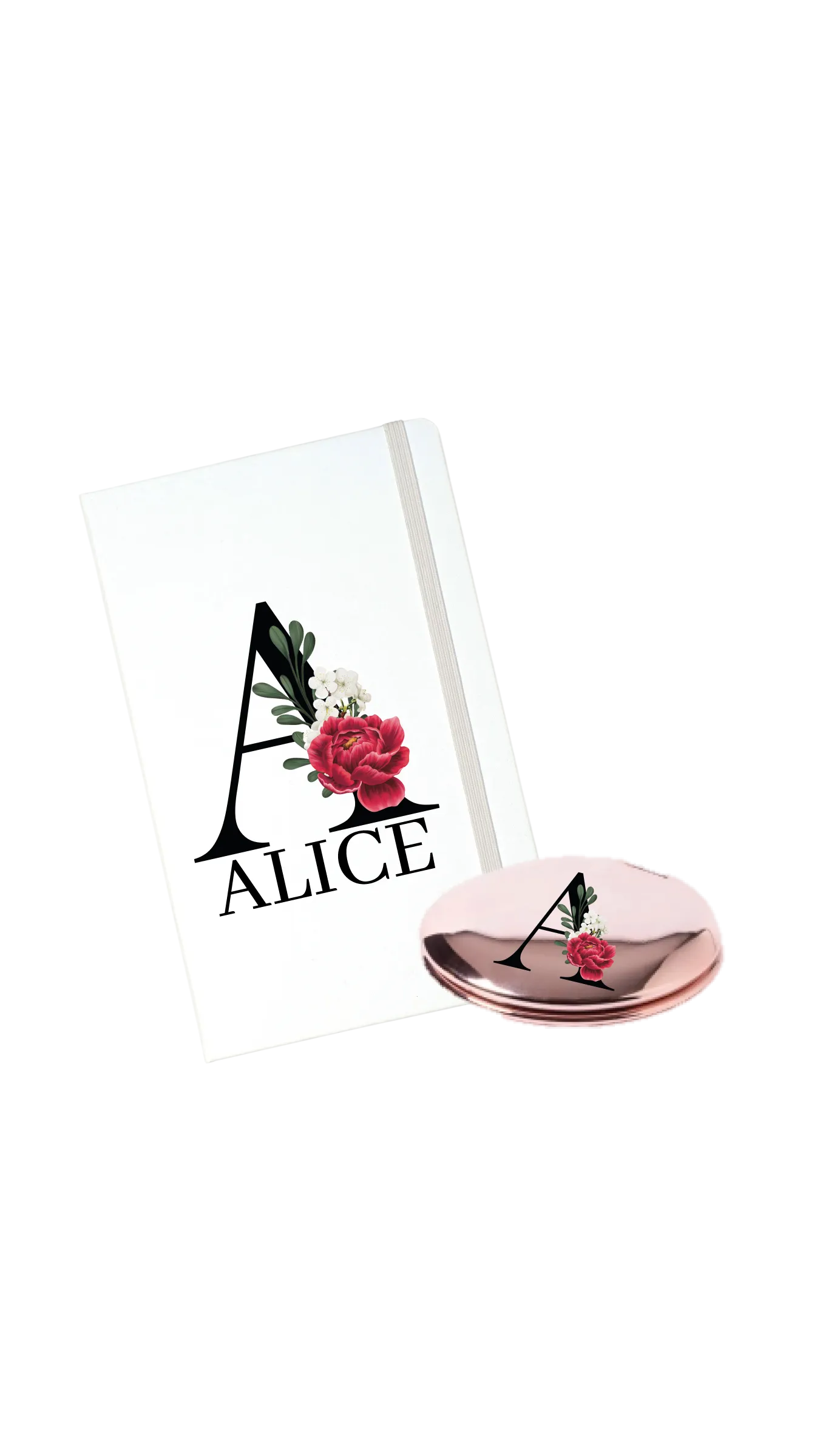 TACCUINO DA BORSA + SPECCHIETTO