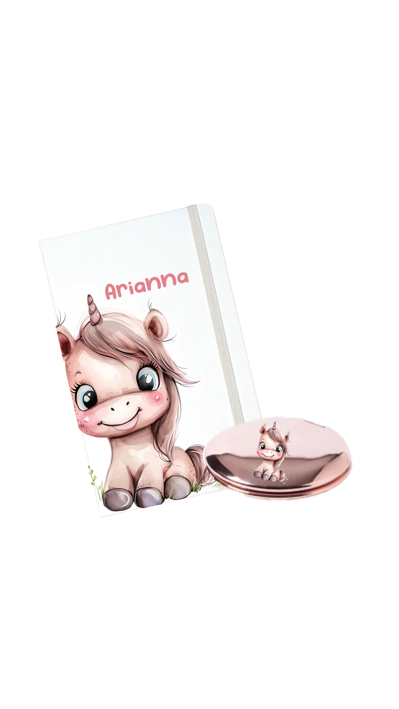 TACCUINO DA BORSA + SPECCHIETTO