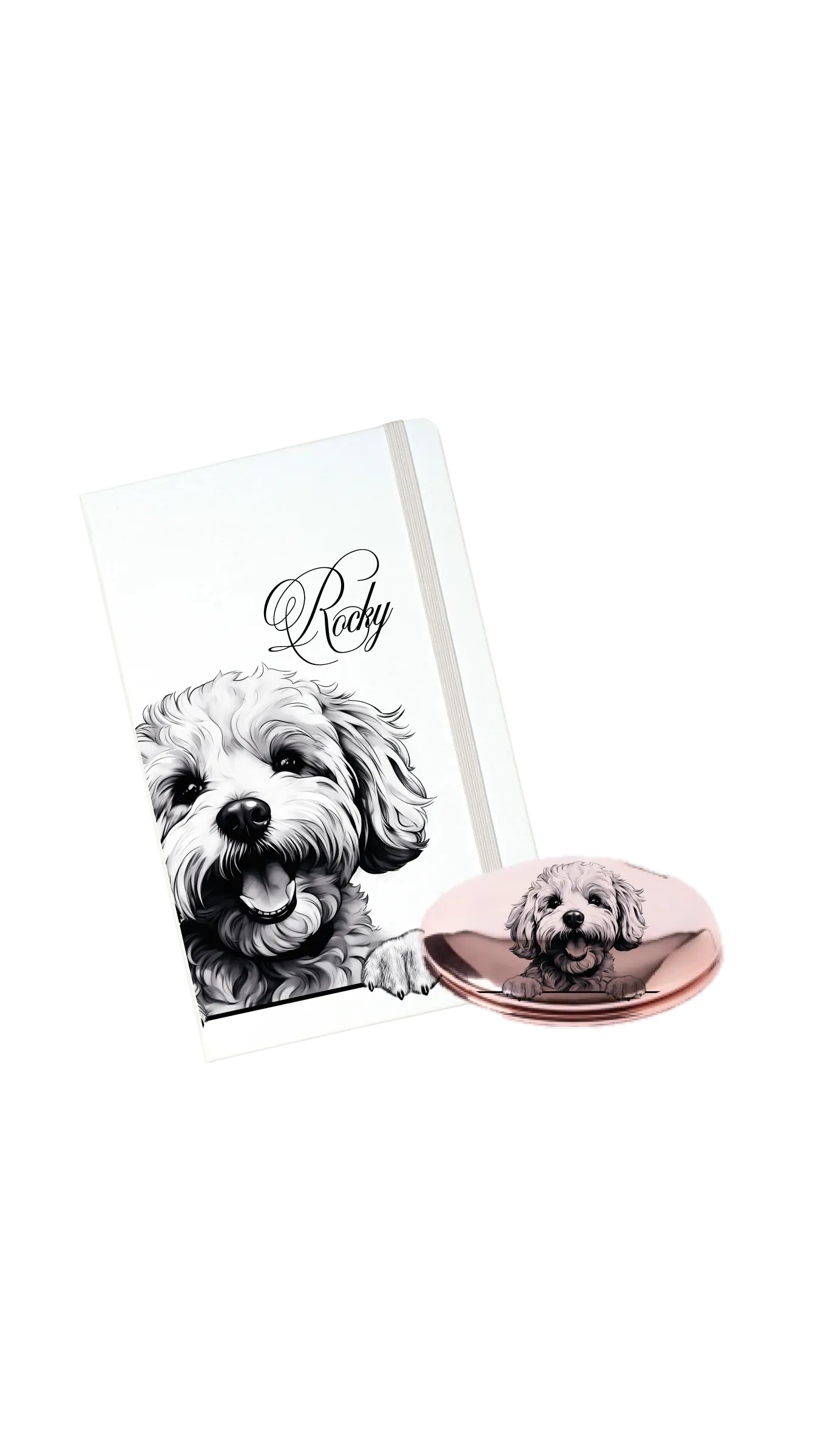 TACCUINO DA BORSA + SPECCHIETTO