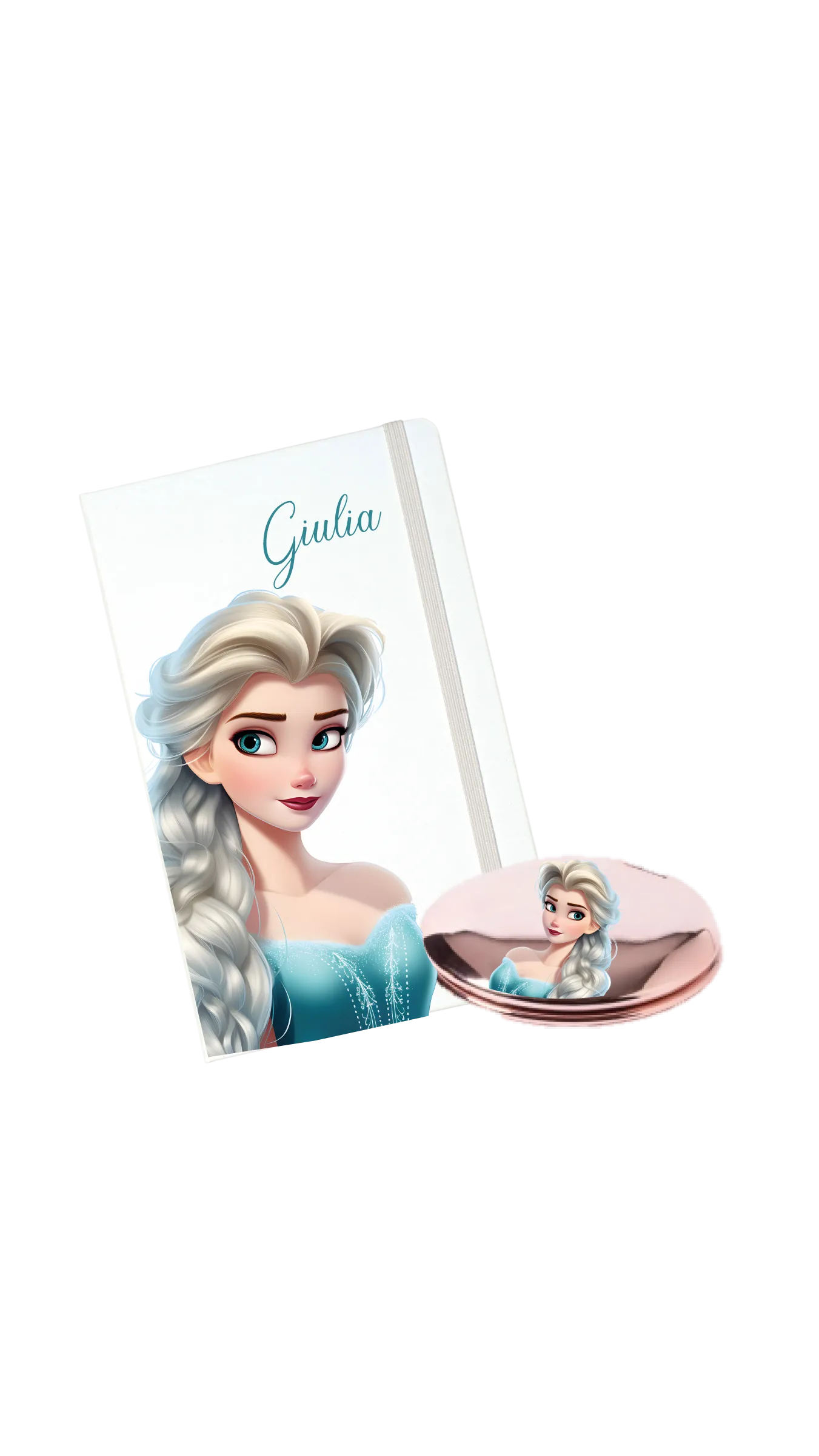 TACCUINO DA BORSA + SPECCHIETTO