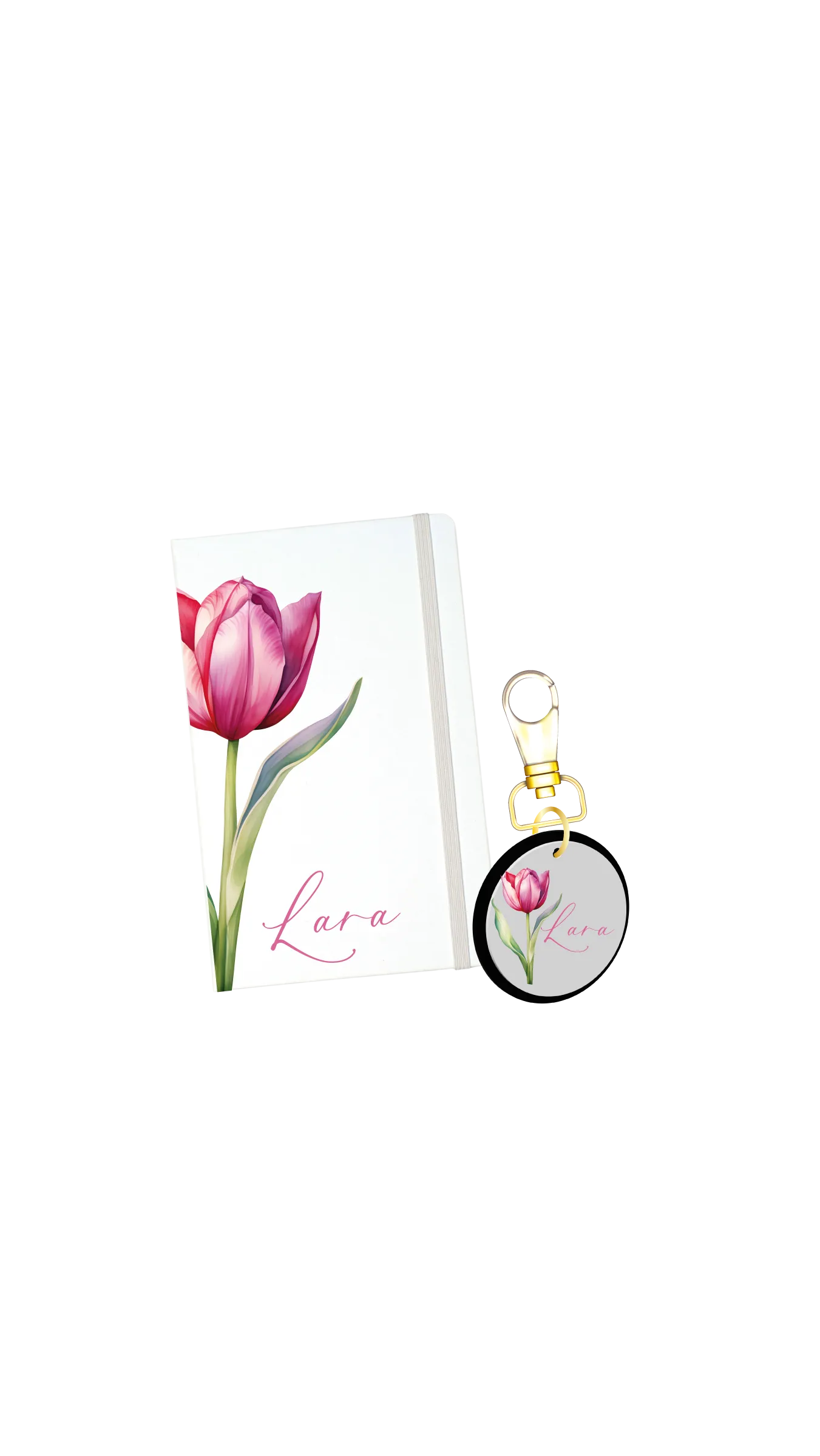 SET DA BORSA : TACCUINO + PORTACHIAVI