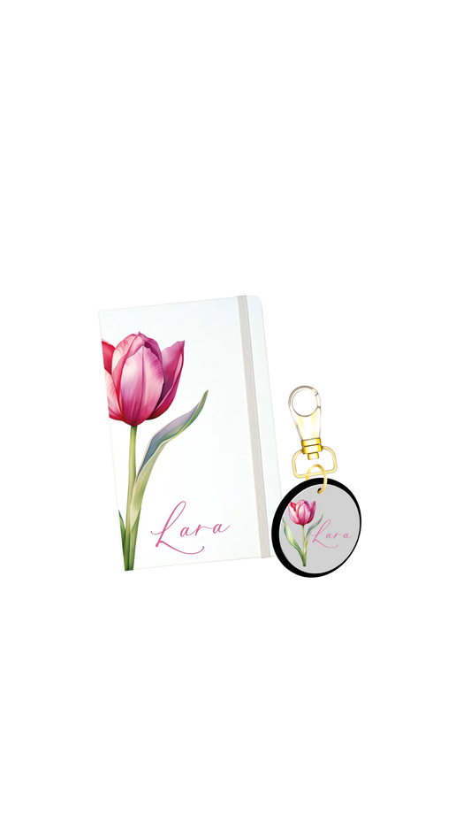 SET DA BORSA : TACCUINO + PORTACHIAVI