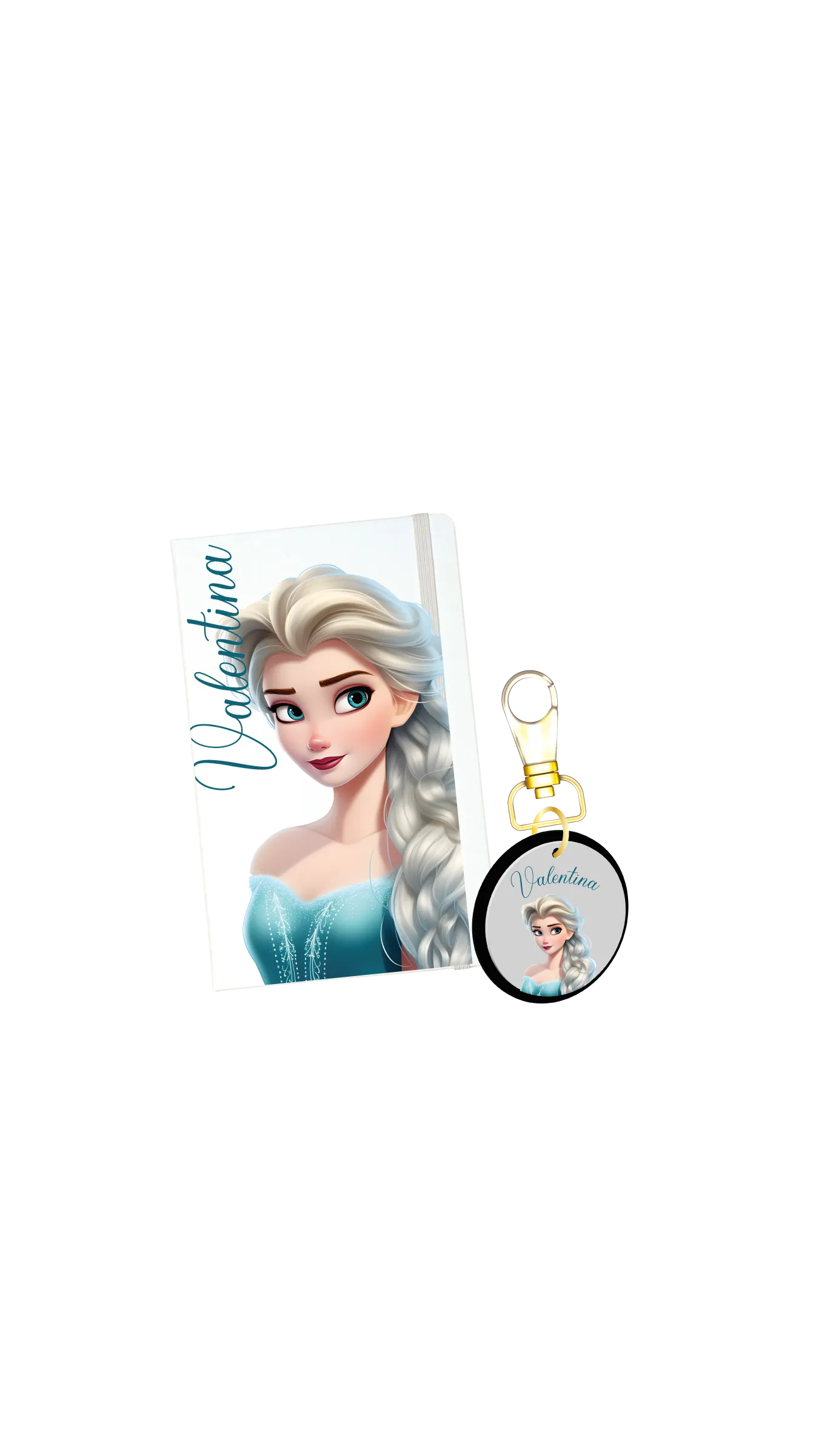 SET DA BORSA : TACCUINO + PORTACHIAVI