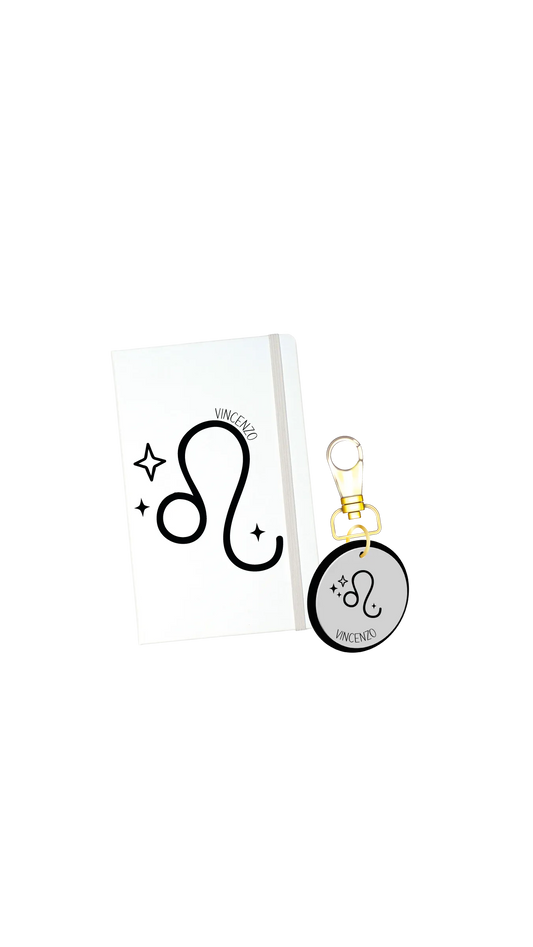 SET DA BORSA : TACCUINO + PORTACHIAVI