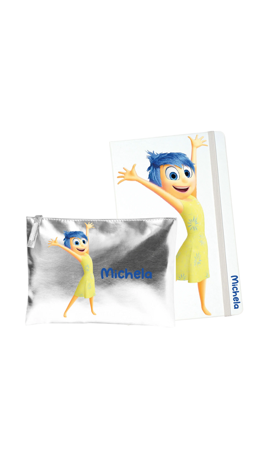 TACCUINO DA SCRIVANIA + POCHETTE DA BORSA