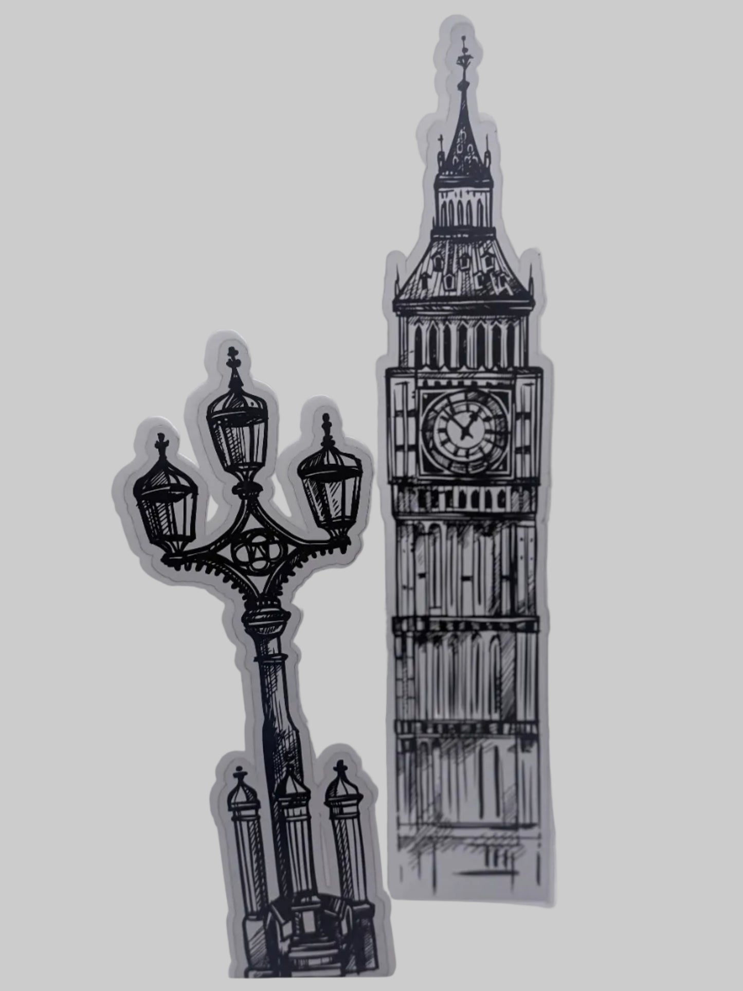 Sagome decorative "Londra" in plexiglass con basetta | Occasione di Laboratorio