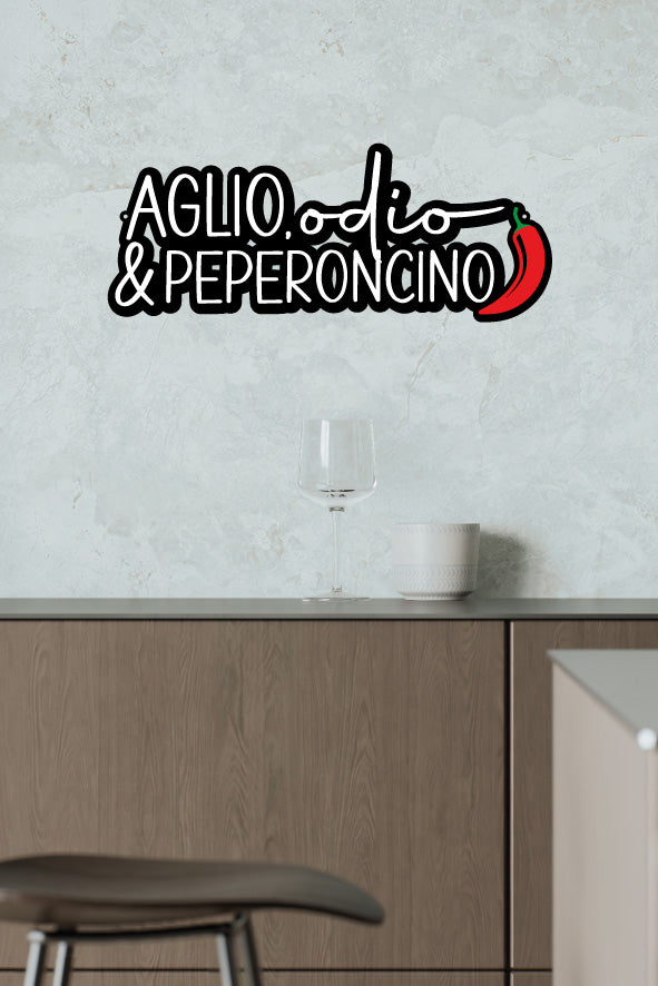 AGLIO, ODIO E PEPERONCINO