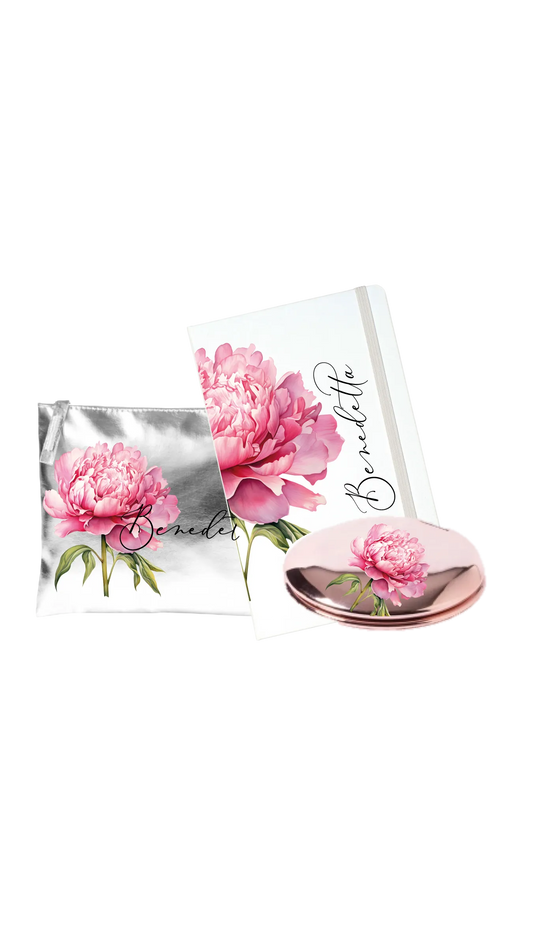 POCHETTE e SPECCHIETTO + TACCUINO DA BORSA